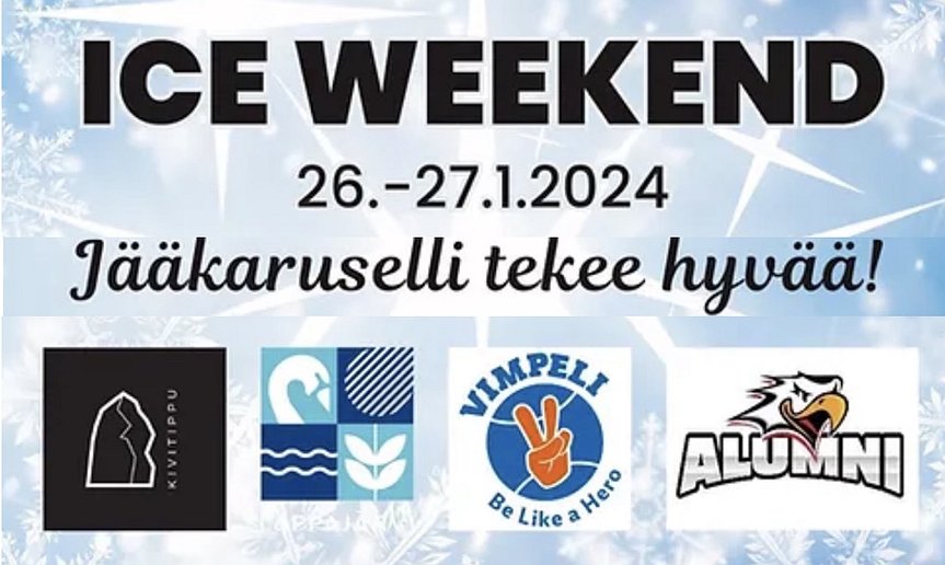 Ice Weekend 26-27.1.2024